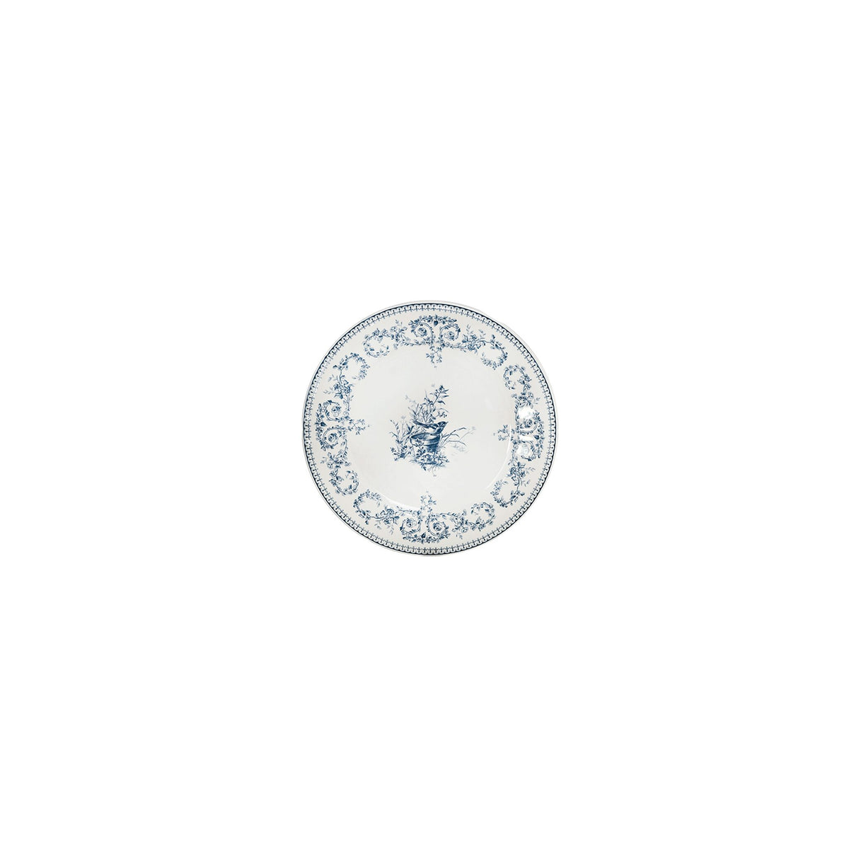 Gien Set of 6 Coasters Assorted - Les Dépareillées Blue, alternate view