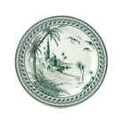 Gien Set of 6 Dinner Plates Assorted - Les Dépareillées Green, alternate view