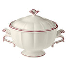 Gien Soup Tureen - Filet Burgundy