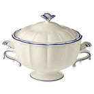 Gien Soup Tureen - Filet Cobalt
