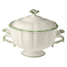 Gien Soup Tureen - Filet Fern Green