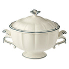 Gien Soup Tureen - Filet Ocean Blue