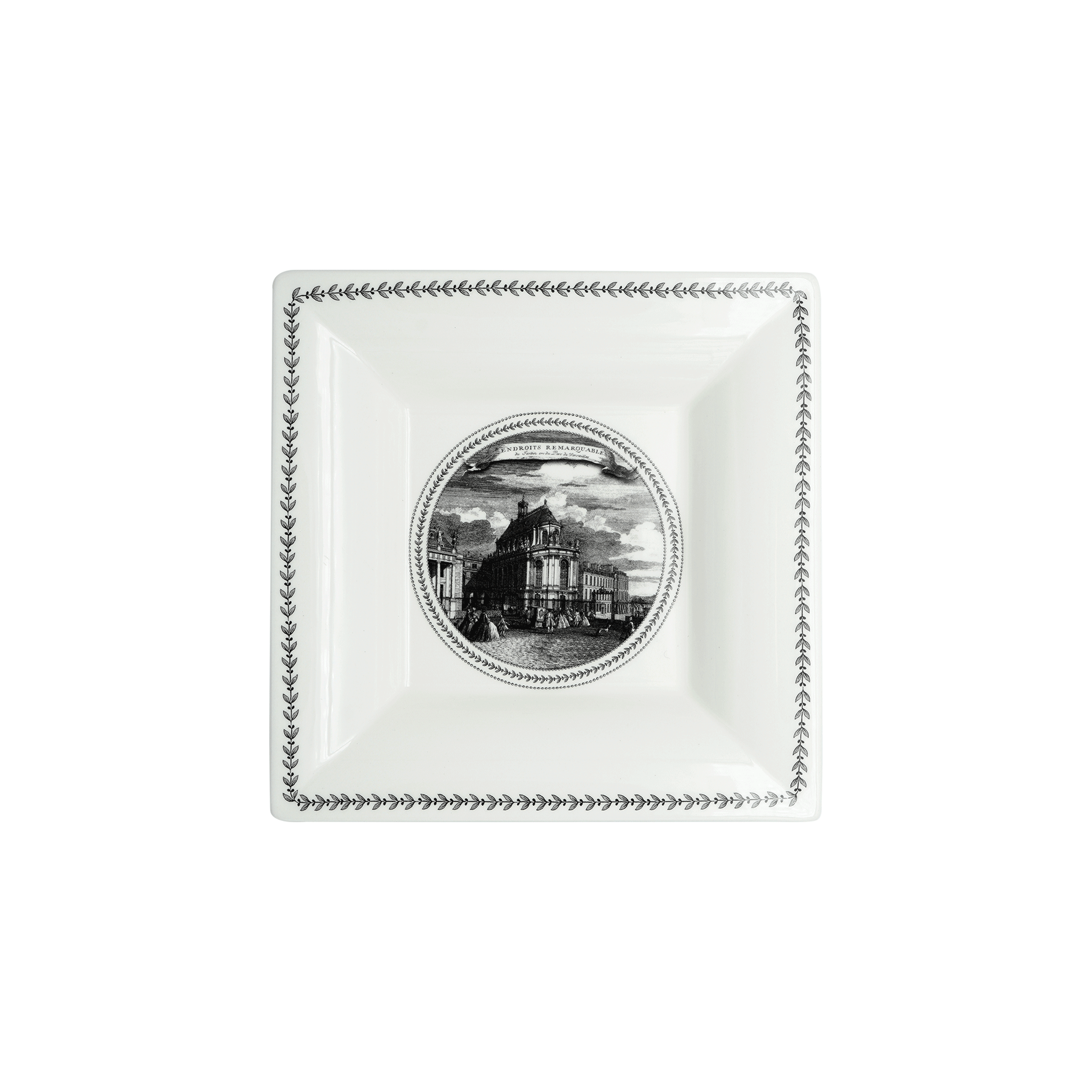 Gien Square Candy Tray, Large - Endroits Remarquables Candy Dish