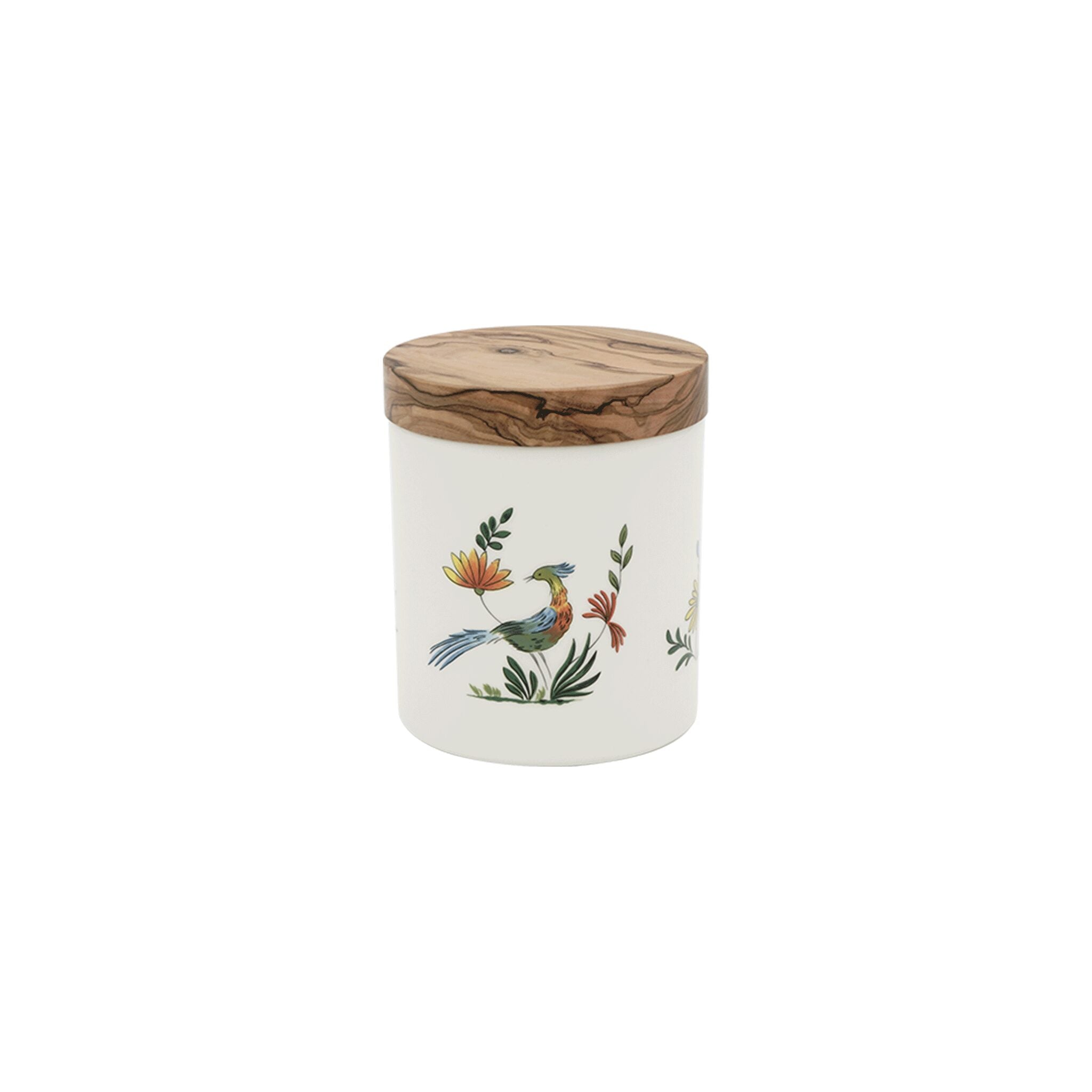 Gien Storage Jar, Small- Oiseaux De Paradis