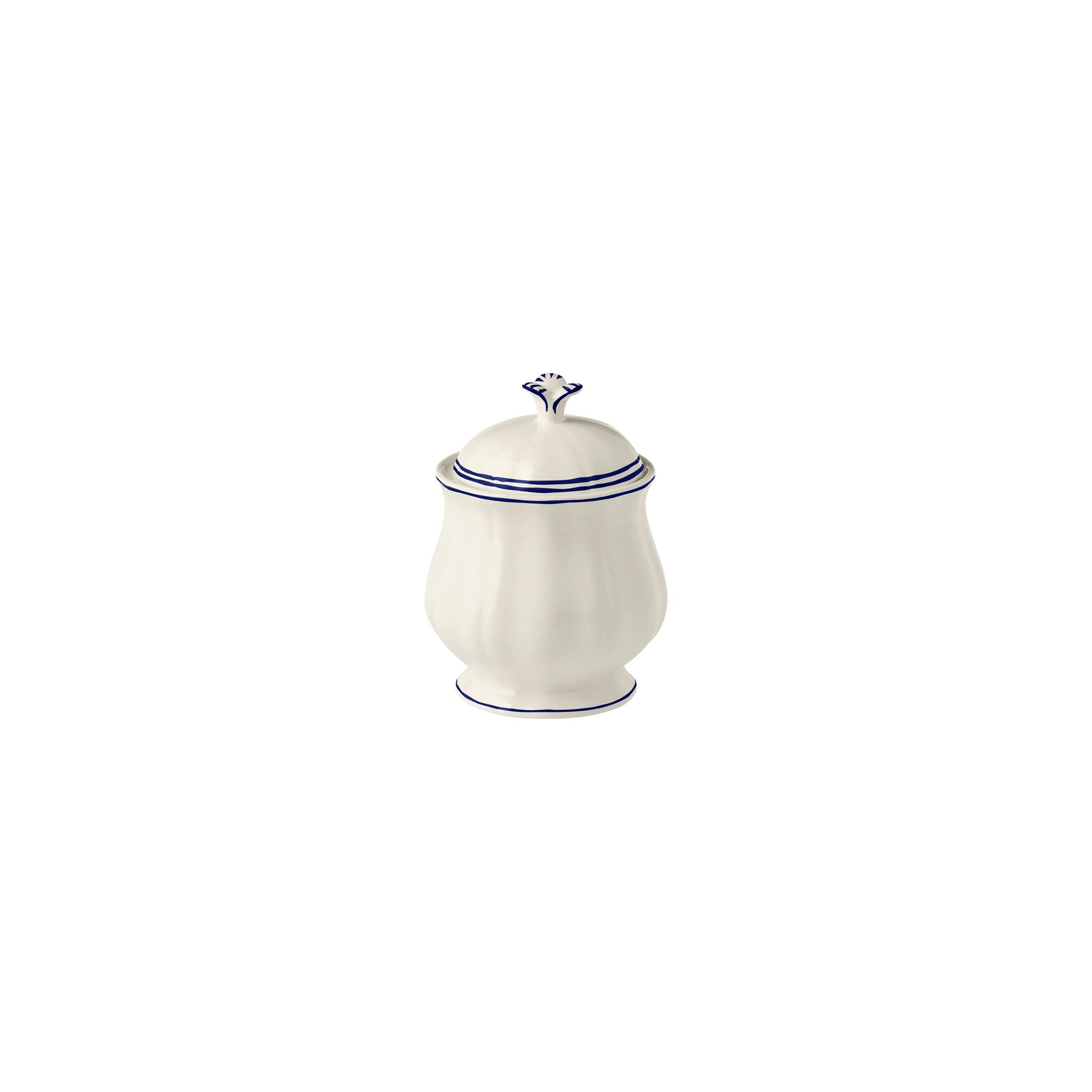 Gien Sugar Bowl - Filet Cobalt
