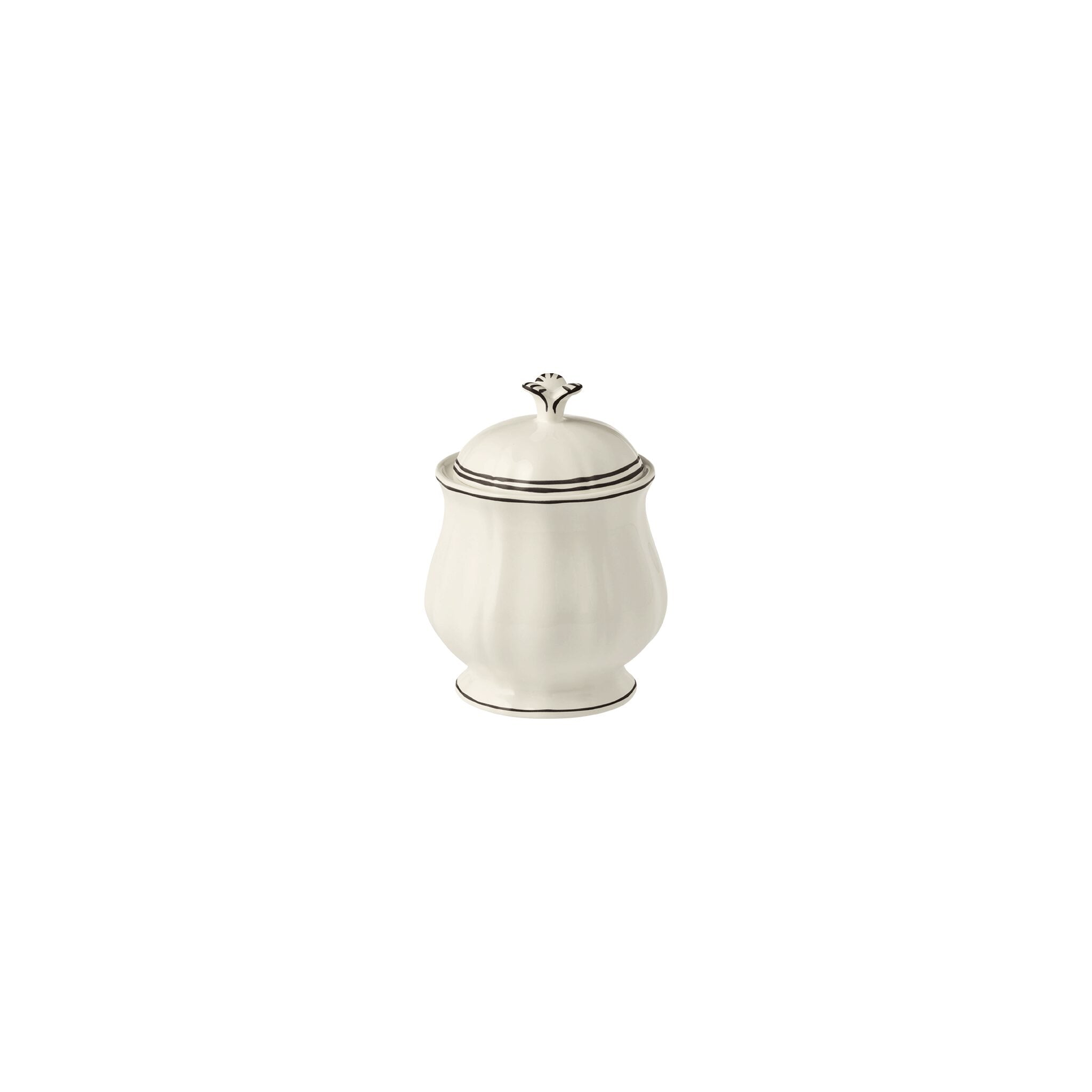 Gien Sugar Bowl - Filet Midnight