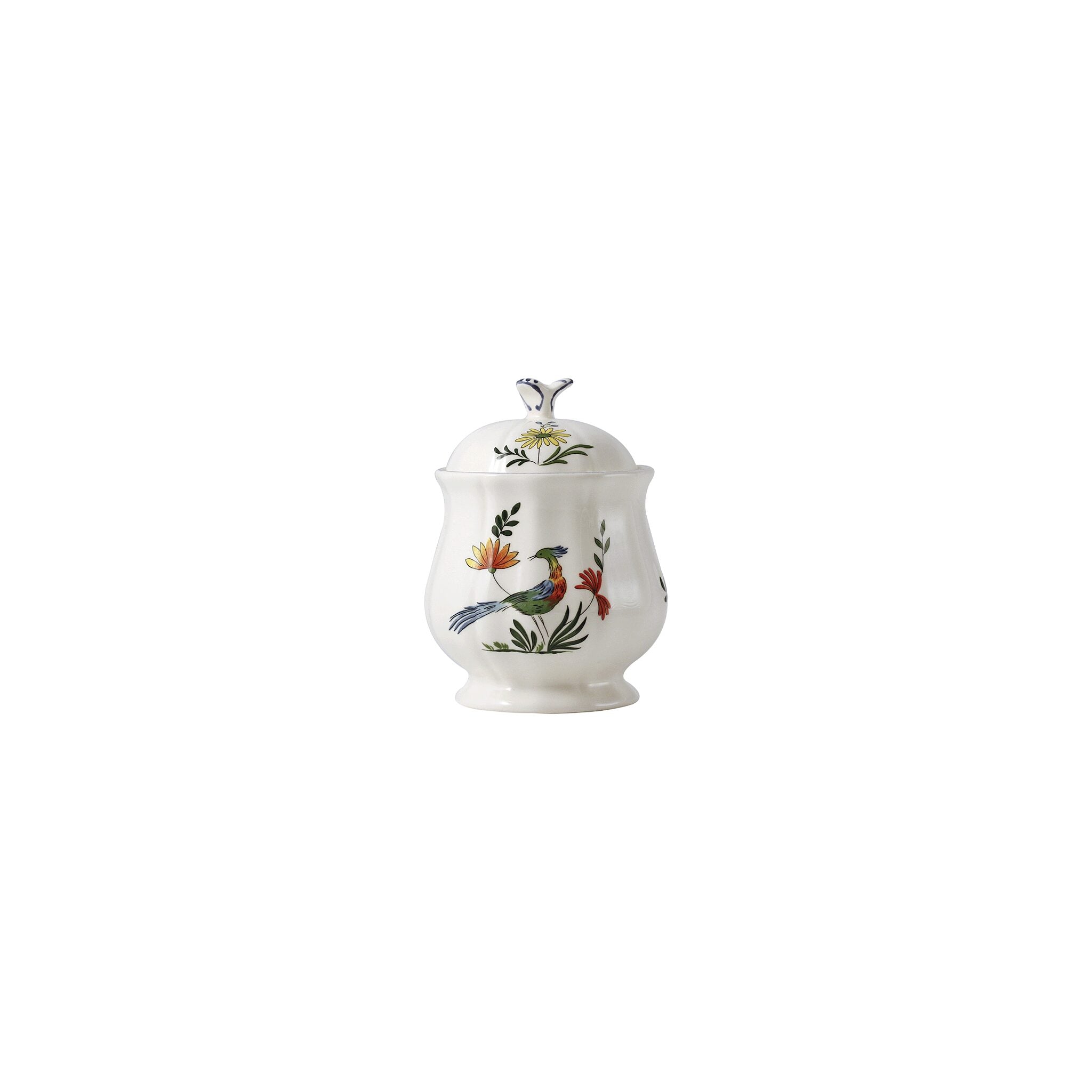 Gien Sugar Bowl - Oiseaux De Paradis