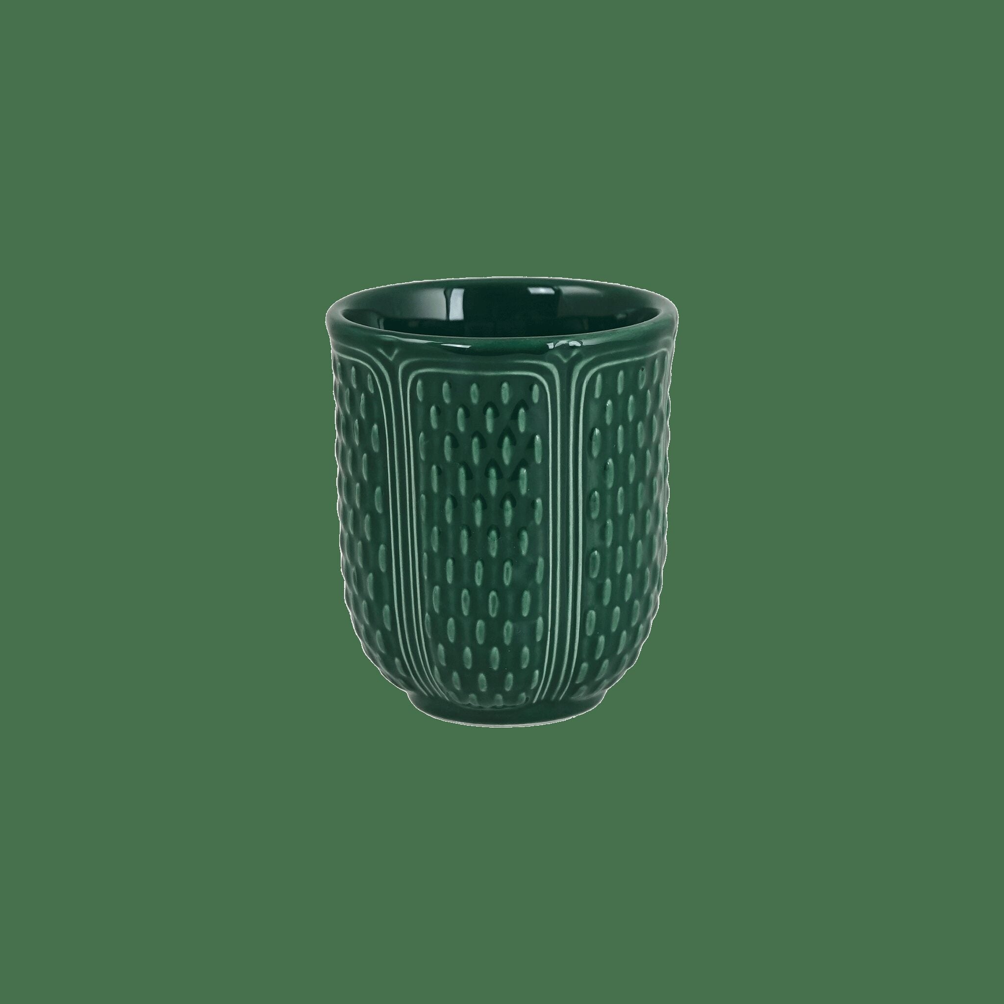 Gien Tea Cup Emerald Green - Pont Aux Choux Teacup