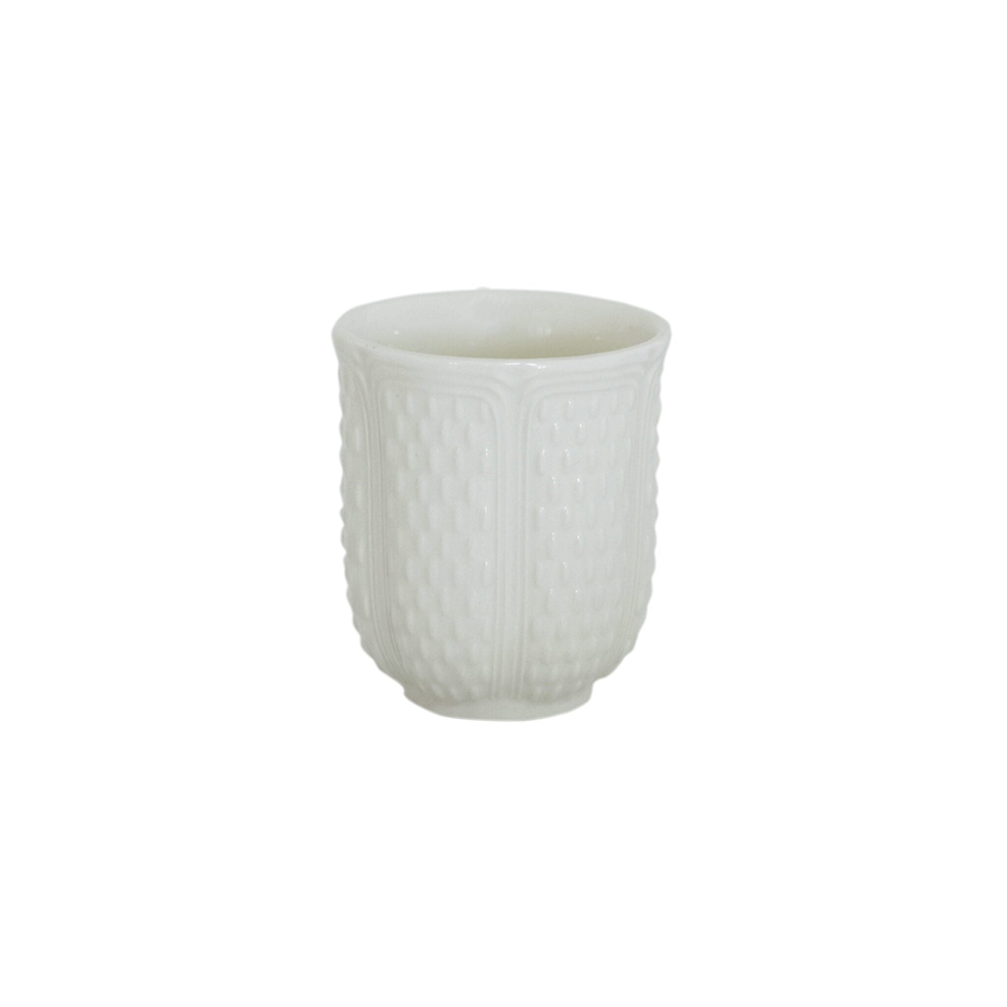 Gien Tea Cup Kaolin White - Pont Aux Choux Teacup