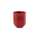 Gien Tea Cup Red - Pont Aux Choux Teacup