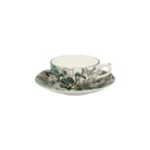 Gien Tea Cup & Saucer - Pivoines Vertes Cup & Saucer Set