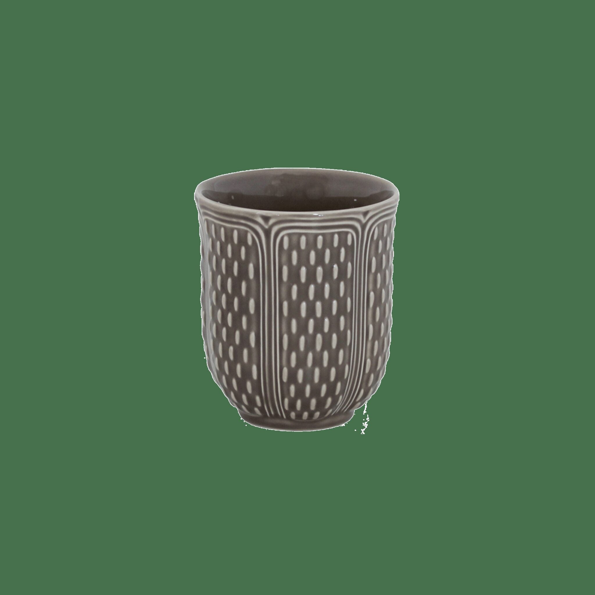 Gien Tea Cup Taupe - Pont Aux Choux Teacup