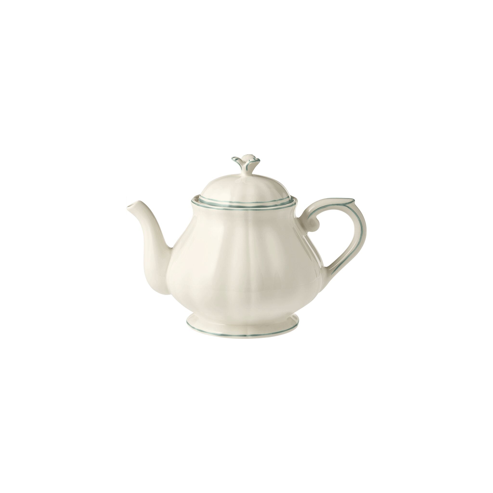 Gien Teapot - Filet Earth Grey