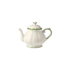 Gien Teapot - Filet Fern Green