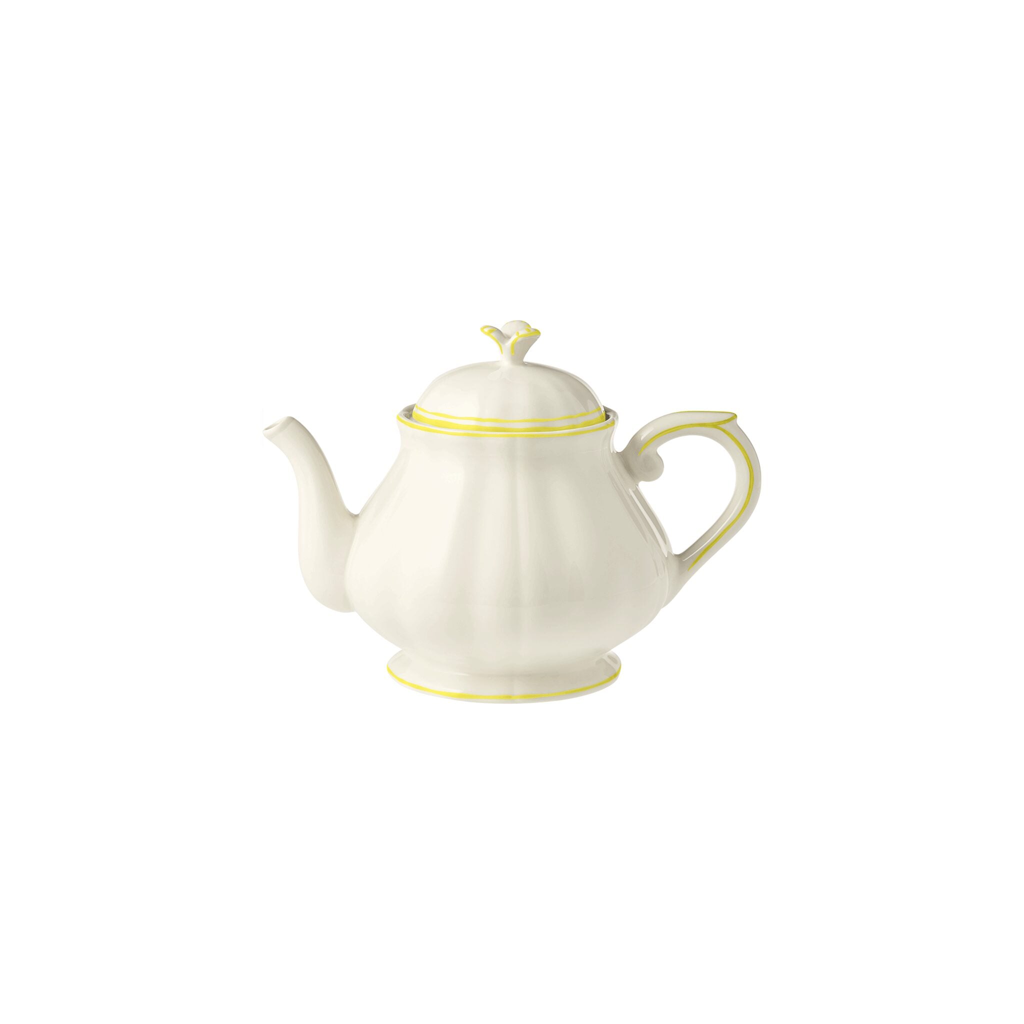 Gien Teapot - Filet Lemon