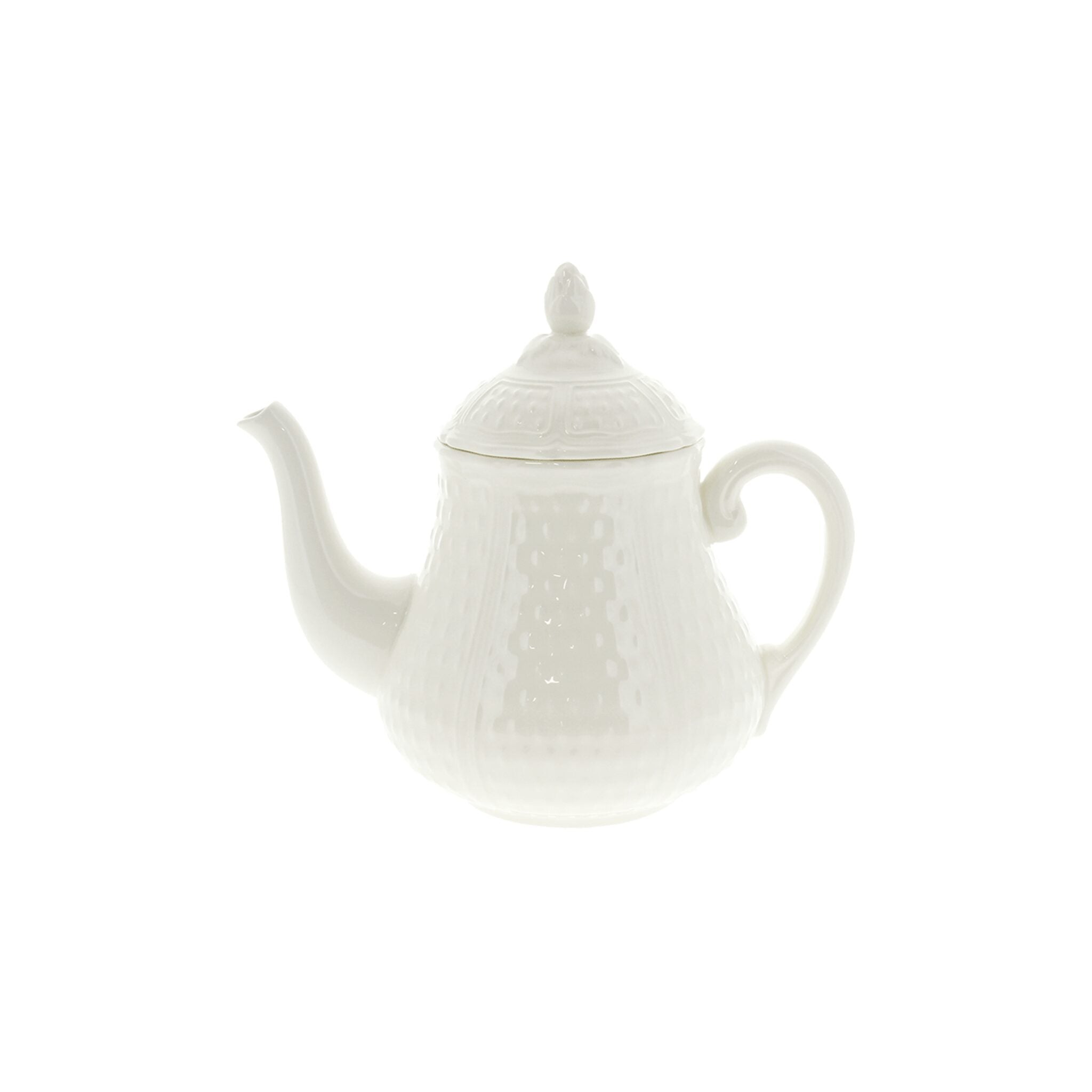 Gien Teapot - Pont Aux Choux White