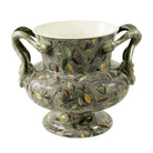 Gien Vase Faenza with Snake Handles - Rambouillet