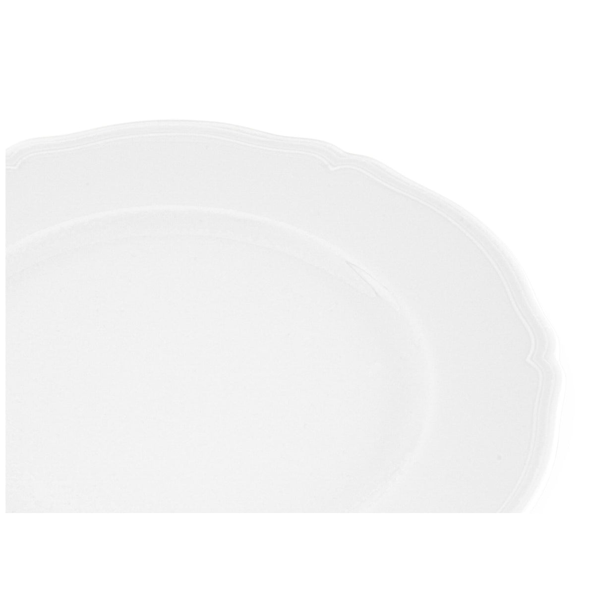Ginori 1735 Antico Doccia Charger Plate, White, view 3