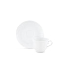 Ginori 1735 Antico Doccia Espresso Cup, White, view 3