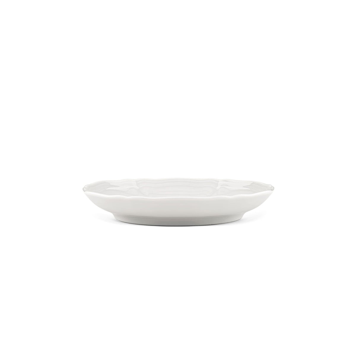 Ginori 1735 Antico Doccia Espresso Saucer, White, view 4