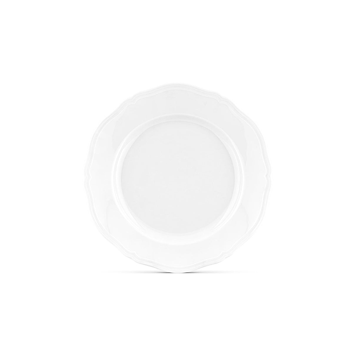 Ginori 1735 Antico Doccia Flat Plate, White