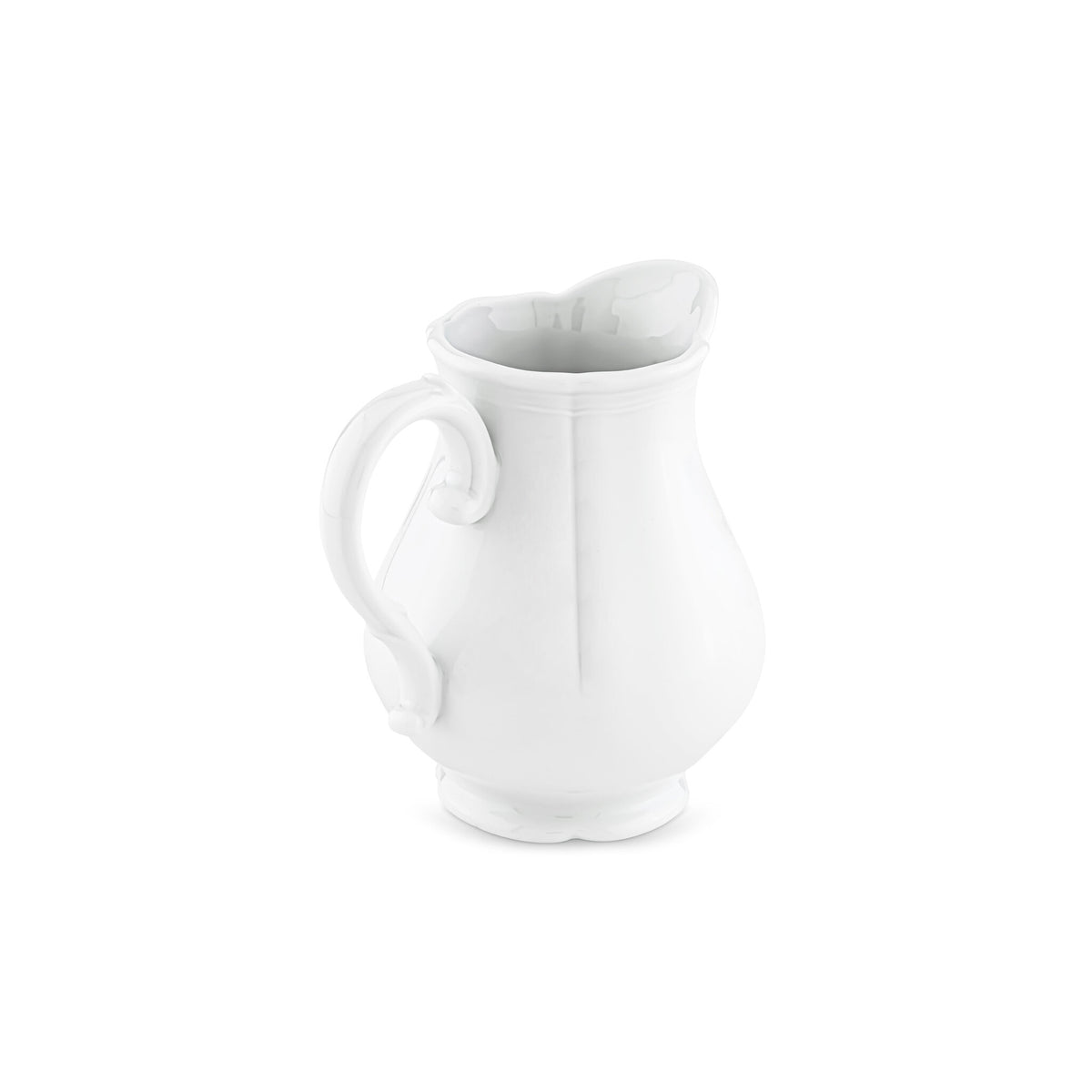 Ginori 1735 Antico Doccia Large Milk Pitcher, White, view 2
