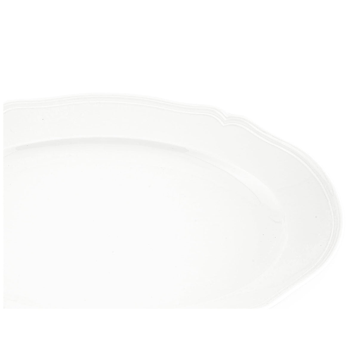 Ginori 1735 Antico Doccia Large Oval Platter, White, view 3