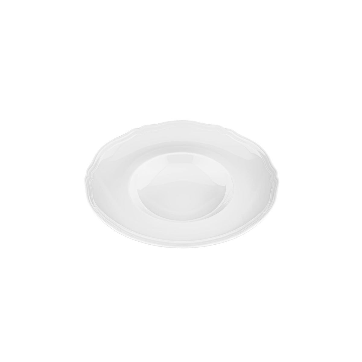 Ginori 1735 Antico Doccia Large Soup Plate, White, view 2