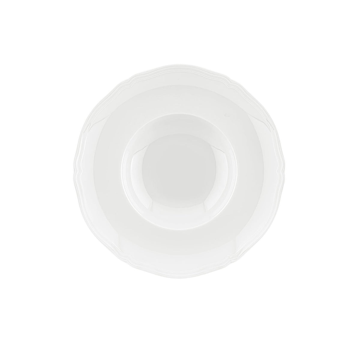 Ginori 1735 Antico Doccia Large Soup Plate, White