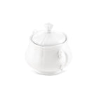 Ginori 1735 Antico Doccia Large Sugar Bowl, White, view 2