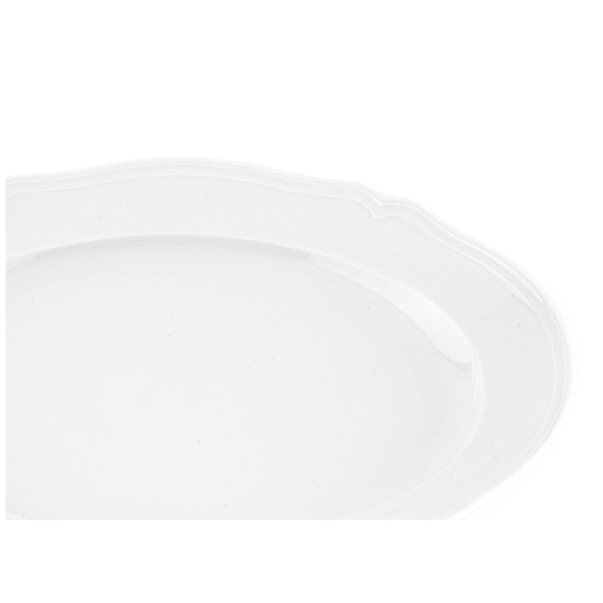 Ginori 1735 Antico Doccia Oval Platter, White, view 3