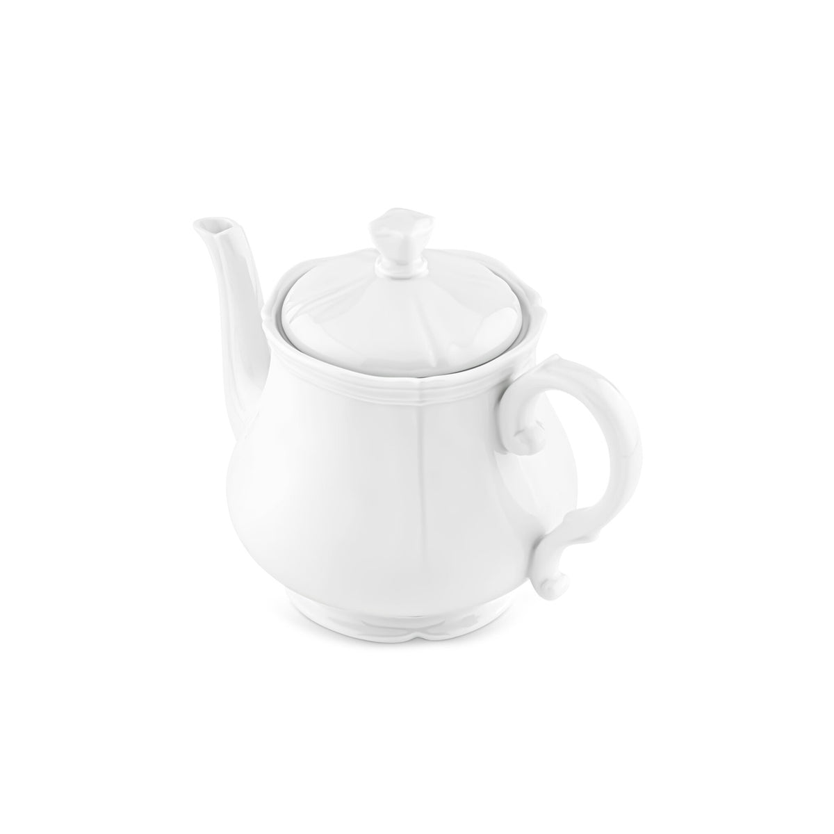 Ginori 1735 Antico Doccia Teapot, White, view 2