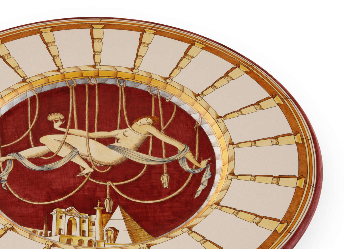 Ginori 1735 Arte di Gio Ponti Domitilla Plate, Le Mie Donne, view 3