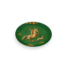 Ginori 1735 Arte di Gio Ponti La Venatoria Plate, Amazzone con Giavellotto Green, view 2
