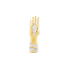 Ginori 1735 Arte di Gio Ponti Mano Fiorata, Gold, view 2