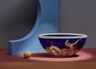 Ginori 1735 Arte di Gio Ponti Putto con Cane Bowl, Conversazione Classica, view 2