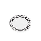 Ginori 1735 Catene Bread Plate, Black, view 2