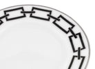 Ginori 1735 Catene Bread Plate, Black, view 3
