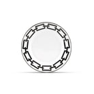 Ginori 1735 Catene Bread Plate, Black