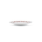 Ginori 1735 Catene Bread Plate, Scarlatto, view 4