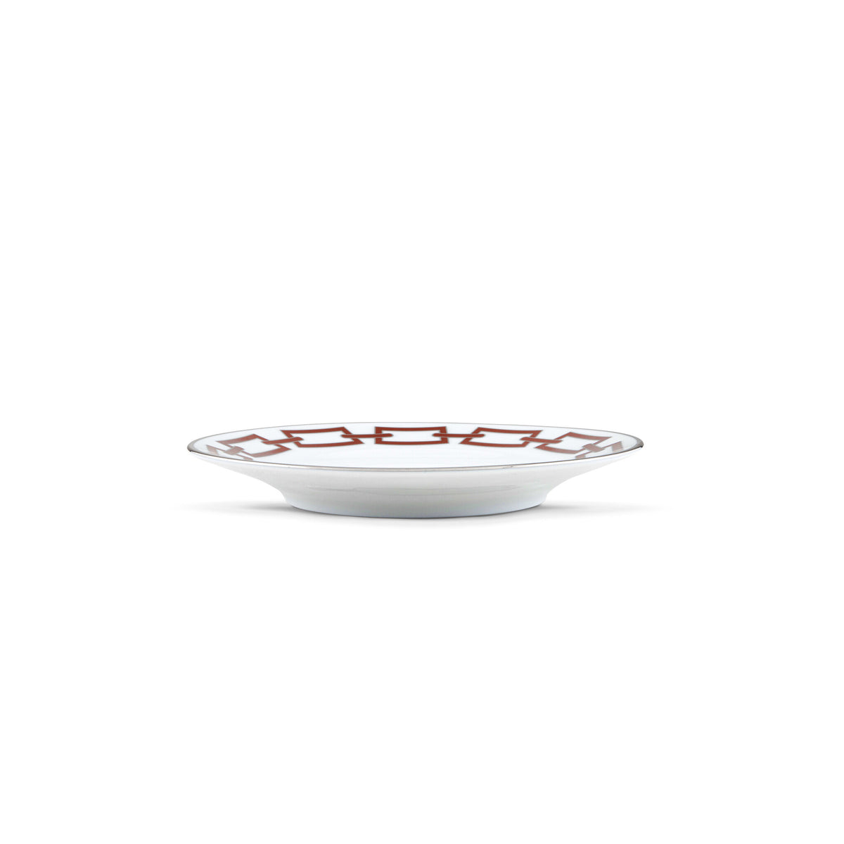 Ginori 1735 Catene Bread Plate, Scarlatto, view 4