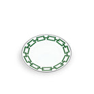 Ginori 1735 Catene Bread Plate, Smeraldo, view 2