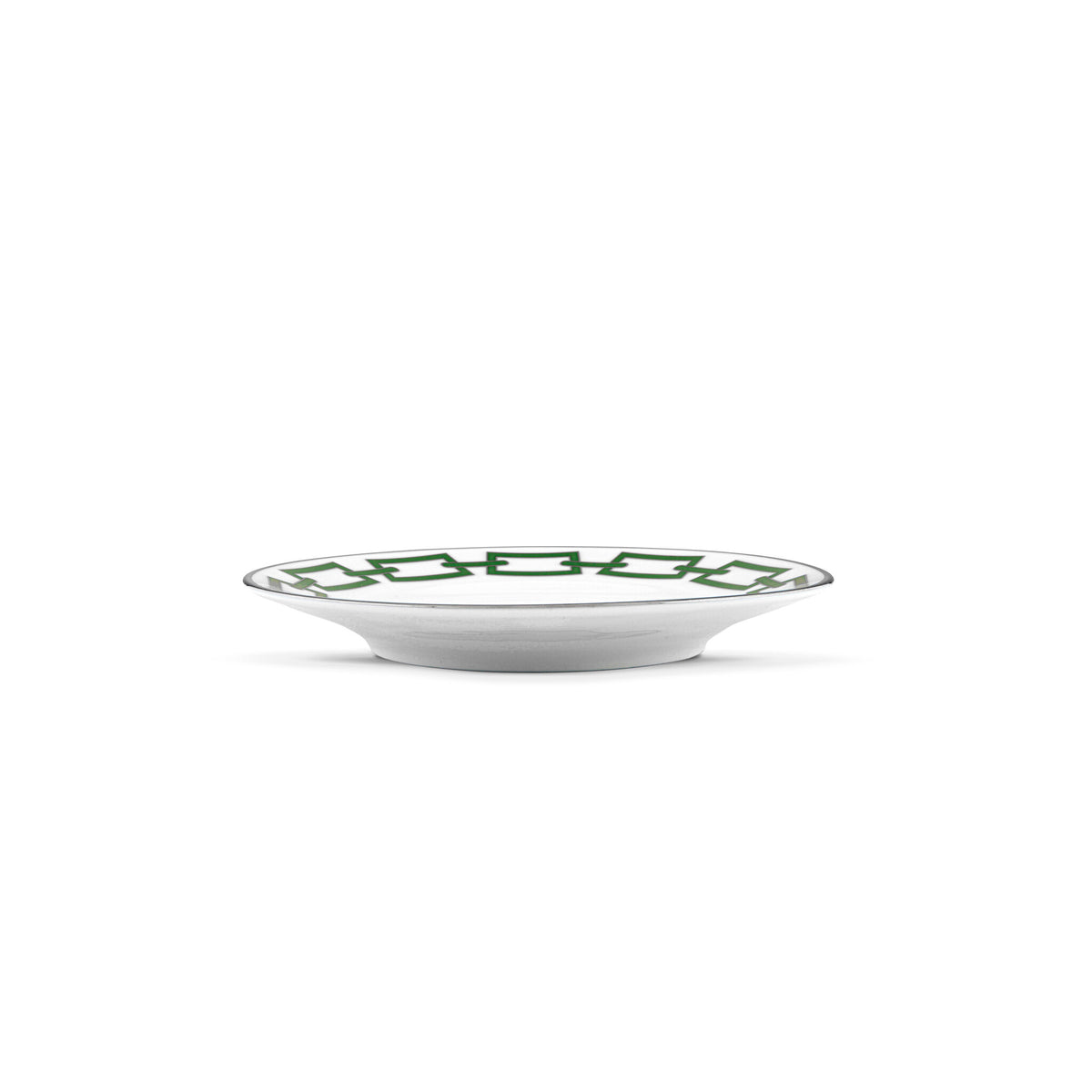 Ginori 1735 Catene Bread Plate, Smeraldo, view 4