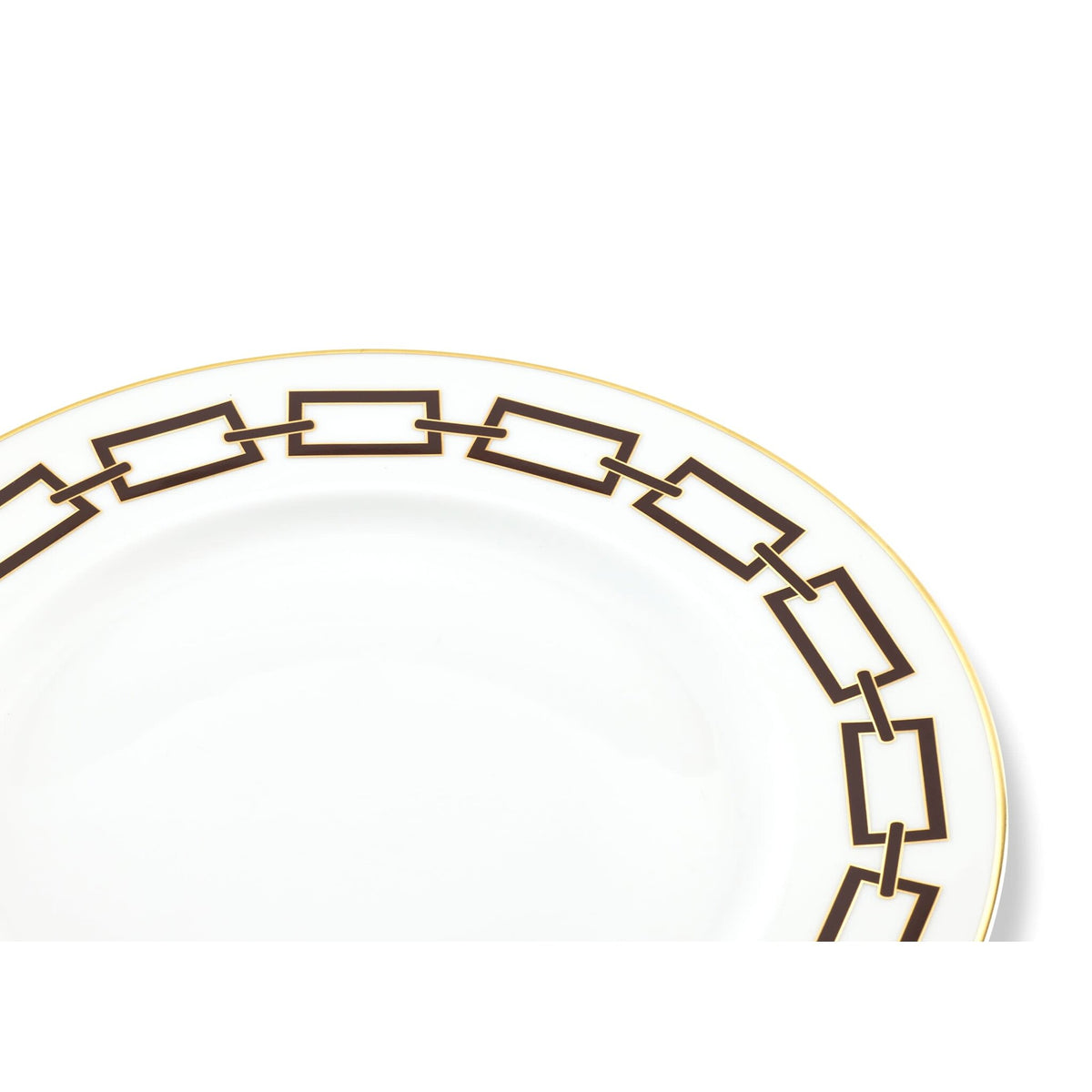 Ginori 1735 Catene Charger Plate, Ebano, view 3