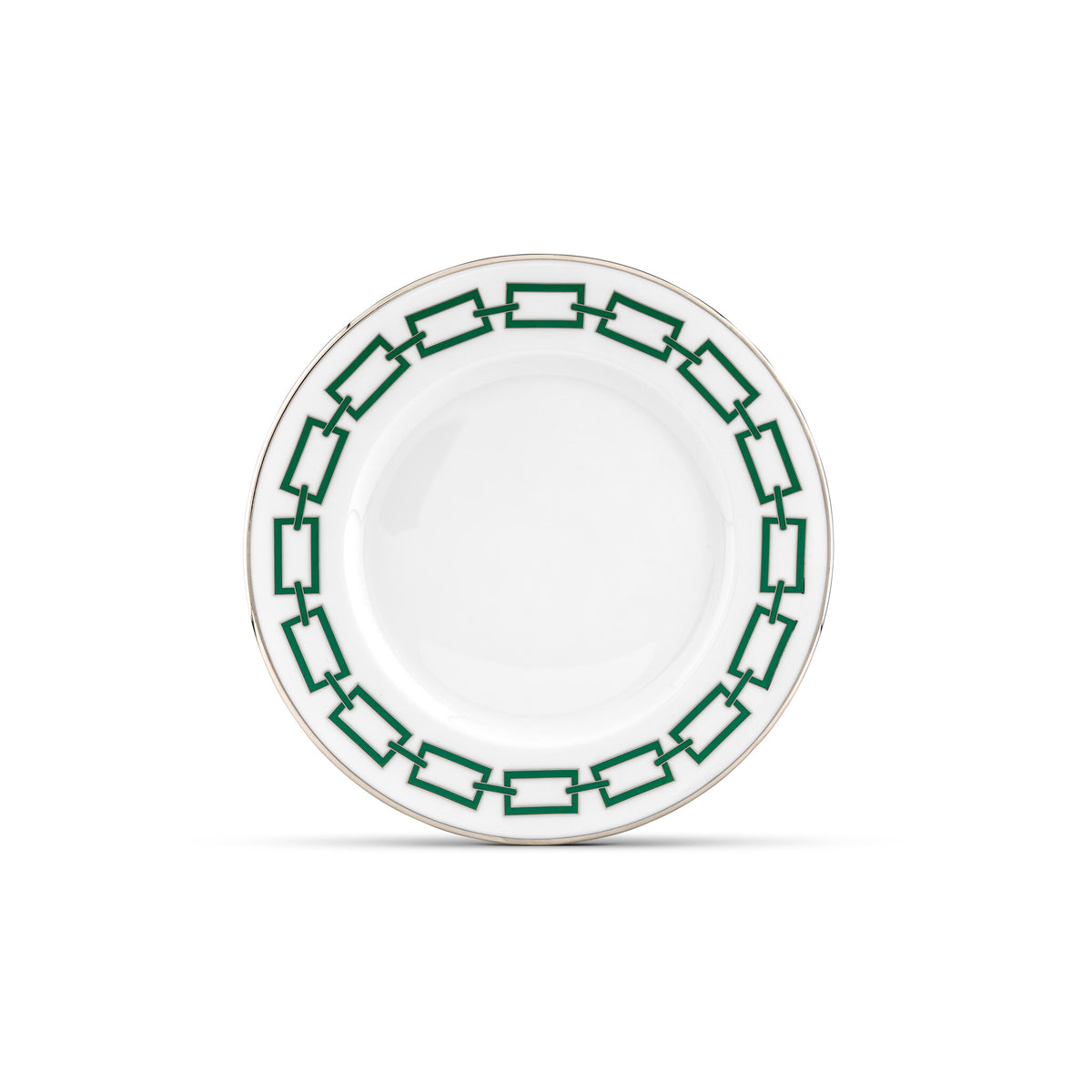 Ginori 1735 Catene Charger Plate, Smeraldo