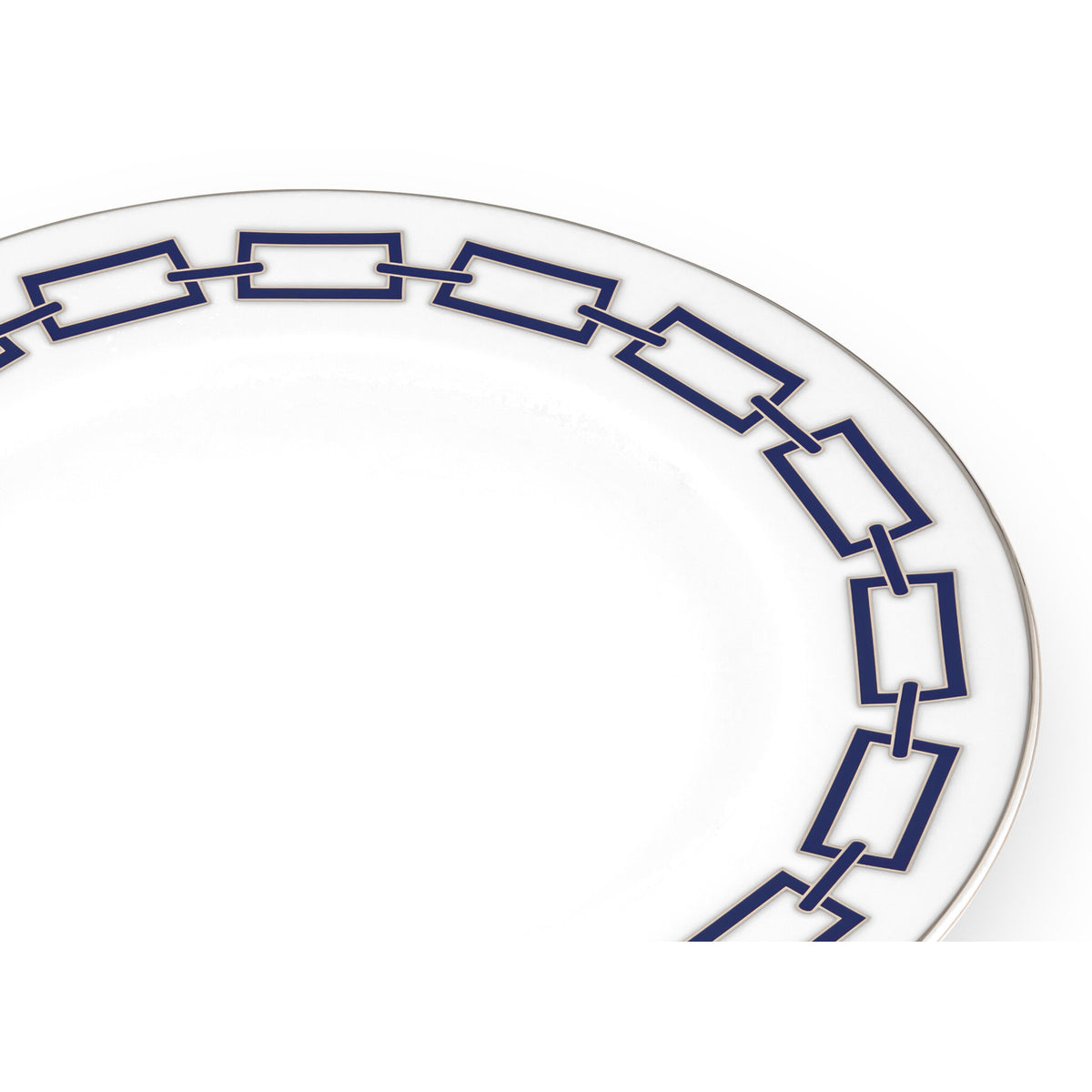 Ginori 1735 Catene Charger Plate, Zaffiro, view 3