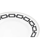 Ginori 1735 Catene Dessert Plate, Black, view 3