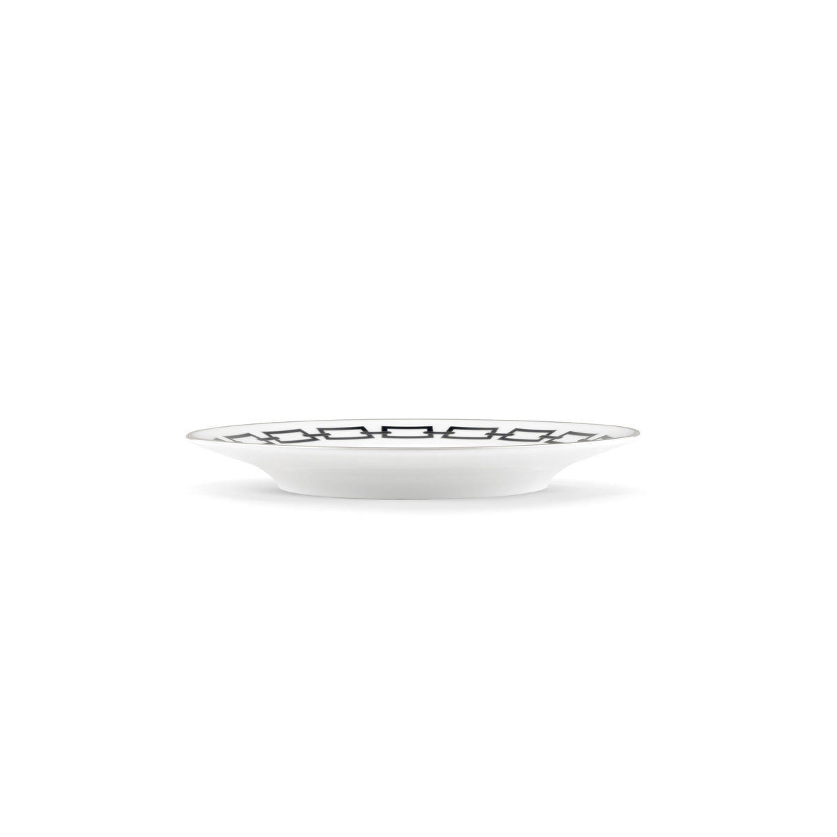 Ginori 1735 Catene Dessert Plate, Black, view 4