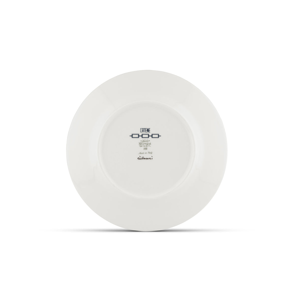 Ginori 1735 Catene Dessert Plate, Black, view 5