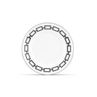 Ginori 1735 Catene Dessert Plate, Black